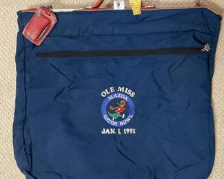 Ole Miss 1991 Gator Bowl garment bag