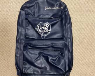 Jake Gibbs New York Yankees garment bag