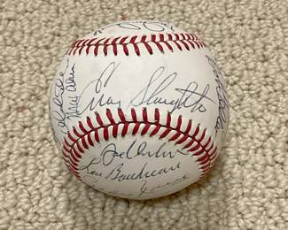 Old timers baseball 22 autographs