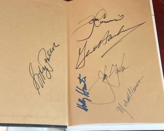 The Firm. Signed by Grisham, Cruise, Hackman, and more.
