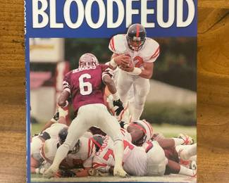 Signed BloodFeud hardback book
