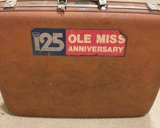 1958 Gator Bowl Jake Gibbs luggage