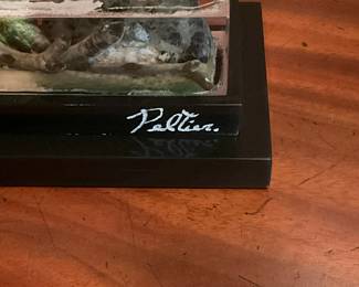 Acrylic Egret by Giles Peltier