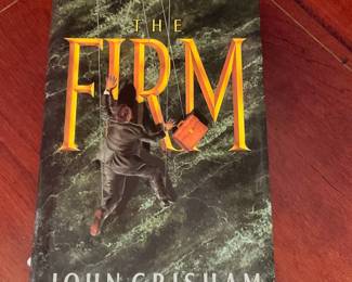 The Firm. Signed by Grisham, Cruise, Hackman, and more.