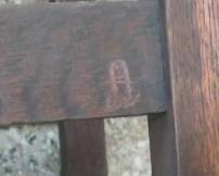 G STICKLEY MARK ON ROCKER