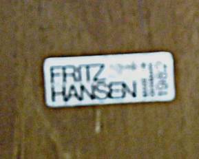 FRITZ HANSEN LABEL