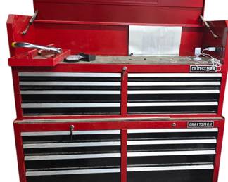Large rolling Craftsman tool box