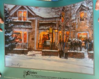 Breckenridge signed posters - 2
