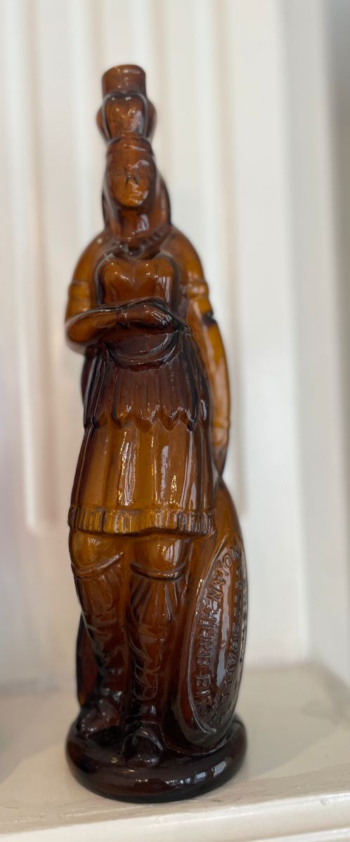 Rare Bottle Patented 1867 Browns Celebrated Indian Queen Herby Bitters.  (sold on Ebay for over $1000) 