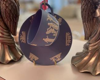 Wedgewood Jasperware cup and saucer