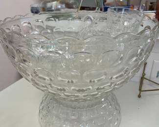 Fostoria Punch Bowl Set