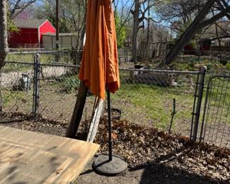 Umbrella Stand and Umbrella