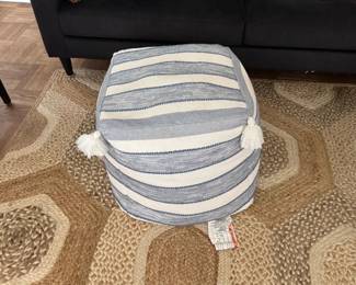Soft Fabric Ottoman