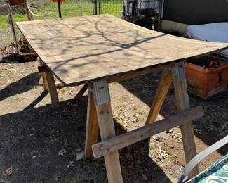 Wood Saw Horses