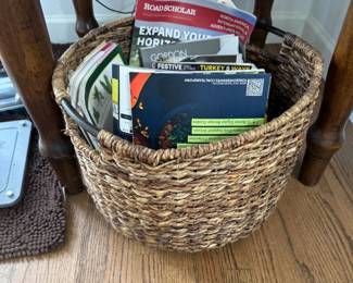 More Baskets and Magazines