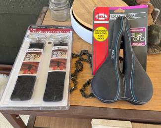 Bike Straps and Bike Seat