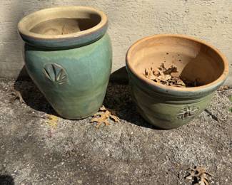 Teal Pots