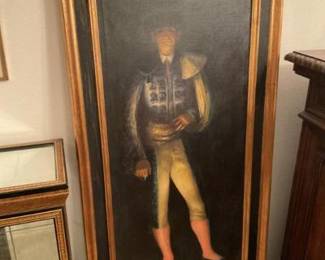 Matador- 27x55 oil on canvas