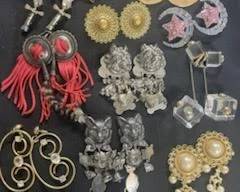 We will be showing and adding a few examples of this Awesome collection of Jewelry and Accessory items as we can.