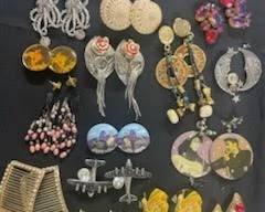 We will be showing and adding a few examples of this Awesome collection of Jewelry and Accessory items as we can.