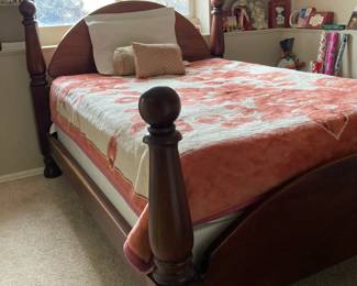 Queen size half moon head & foot boards