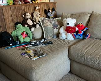 Stuffed animals and kid's toys