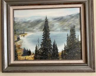 Mountain oil - unsigned