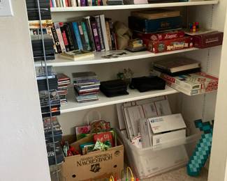 Books, Games, Gift bags, Postage boxes, accessories