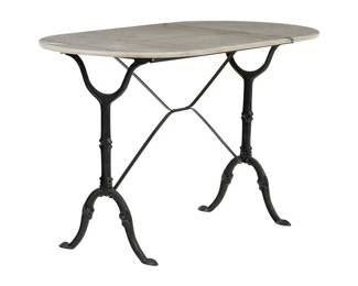 Late 19th C. French Bistro Table