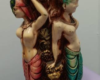 Egyptian candle holder