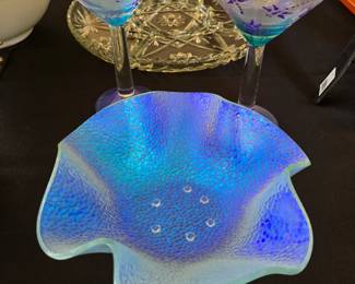 Iridescent Glass Bowl