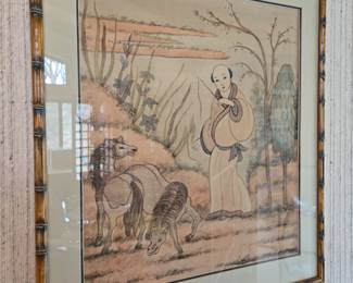 Framed Asian Artwork