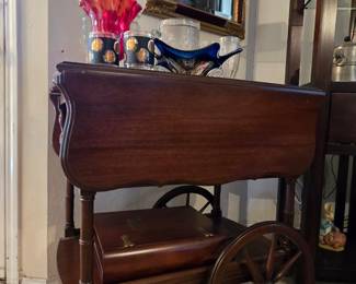 Vintage tea cart