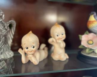 Vintage KOWA TOKI Porcelain Kewpie Dolls