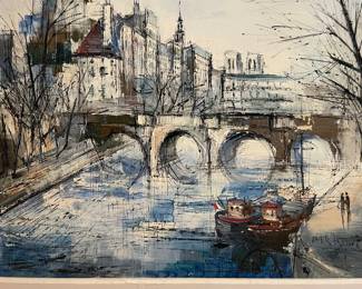 Original Oil on Canvas Purchased in Paris