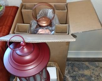 LANTERNS, multiples, different sizes and colors!