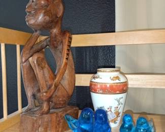 Man thinking about birdies....