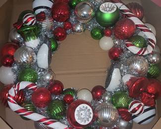 PENGUINS on a large wreath!