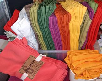 Sooo many linens....