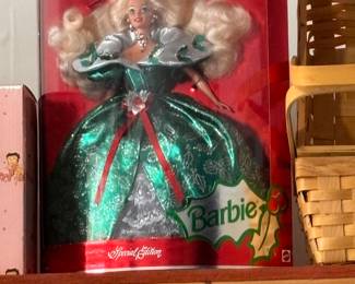 Vintage Christmas Barbie