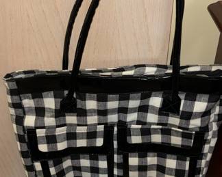 Plaid Tote