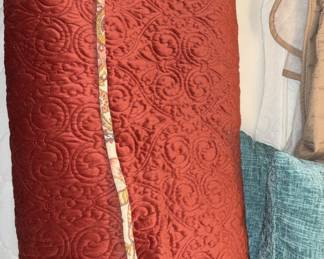 Velvet & Paisley Reversible Queen Quilt