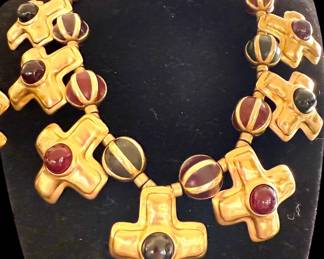 This necklace! Plus two pairs of matching earrings!