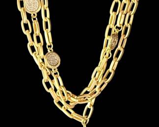 Multi-strand costume coin necklace! This one is pretty great!