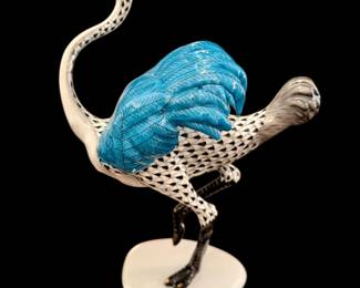 Large Herend Ostrich