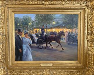 H. Sebastian Lagier “Evening Carnival - Paris”
