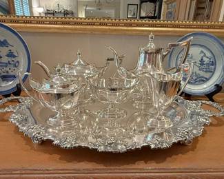 Sterling silver service