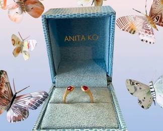 Anita Ko - 18k & rubies