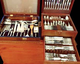 Wallace “Grand Baroque” sterling flatware