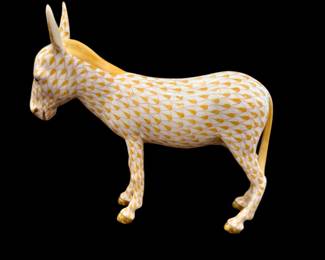 Herend fishnet donkey